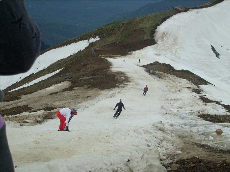 9 мая 2012, Роза Хутор закрытие горнолыжного сезона