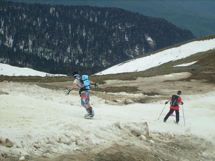 9 мая 2012, Роза Хутор закрытие горнолыжного сезона