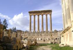 Баальбек, Храм Юпитера. Фото , Ливан