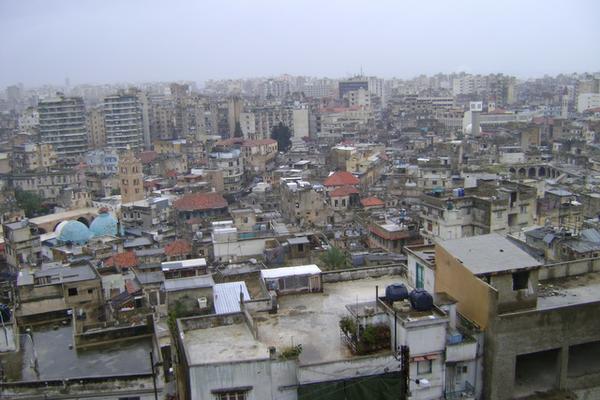 Вид на старую часть Триполи - второго по величине города Ливана.