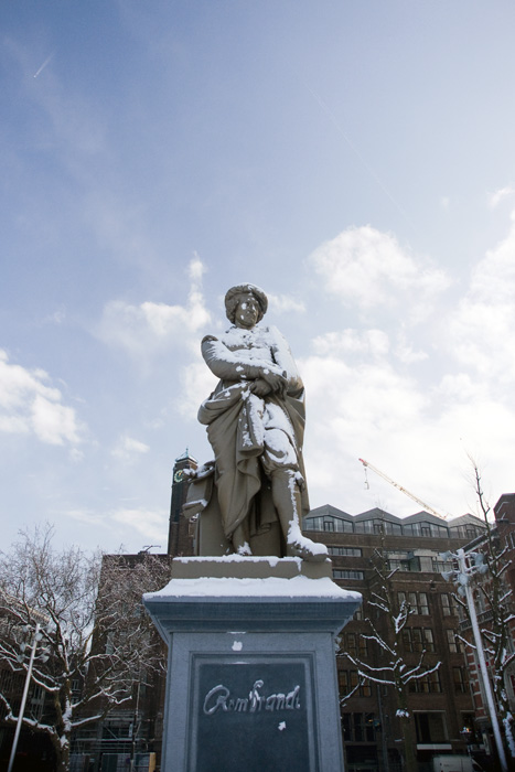 Нидерланды - Памятник Рембрандту на Rembrandtplein