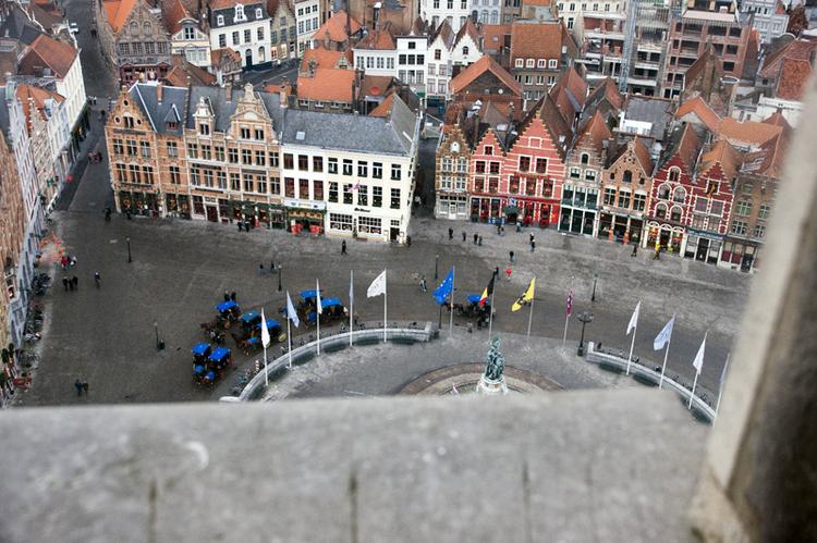 Бельгия - Вид с колокольни