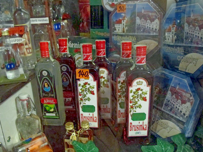 Сувениры из Тршебоня, Чехия. 