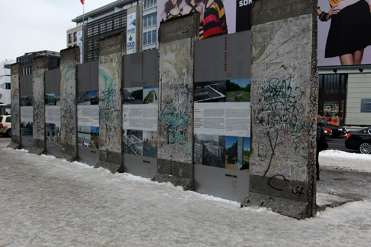 Берлин берлинская стена
