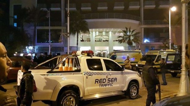 Нападение террористов на отель в Хургаде
