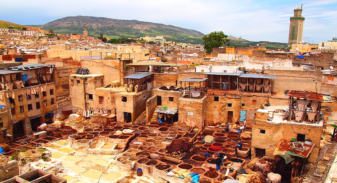 картинка фотография курорта Фес в Марокко