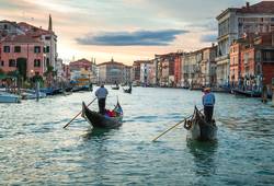 <p>Гранд-канал в Венеции</p> Фото Гранд-канал в Венеции (Венеция, Италия)