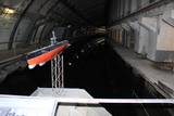ремонтный туннель с макетом подводной лодки