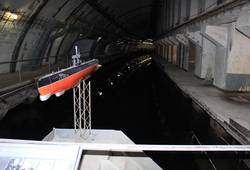 Музей подводных лодок в Балаклаве - , Fuks. ремонтный туннель с макетом подводной лодки