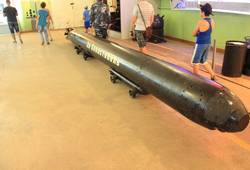 Музей подводных лодок в Балаклаве - , Fuks. торпеда