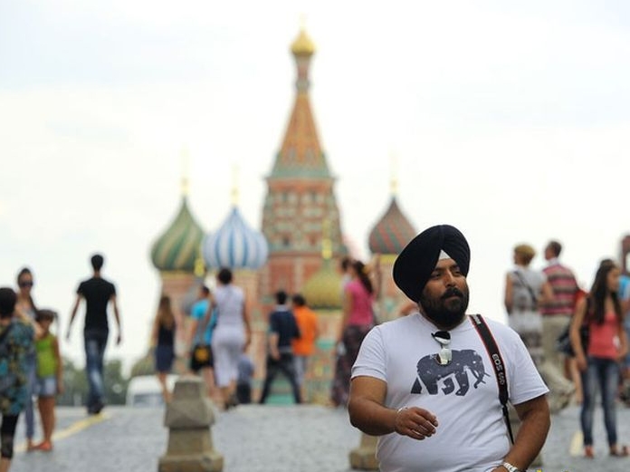 В прошлом году Москву посетило более 55 тысяч туристов из Индии