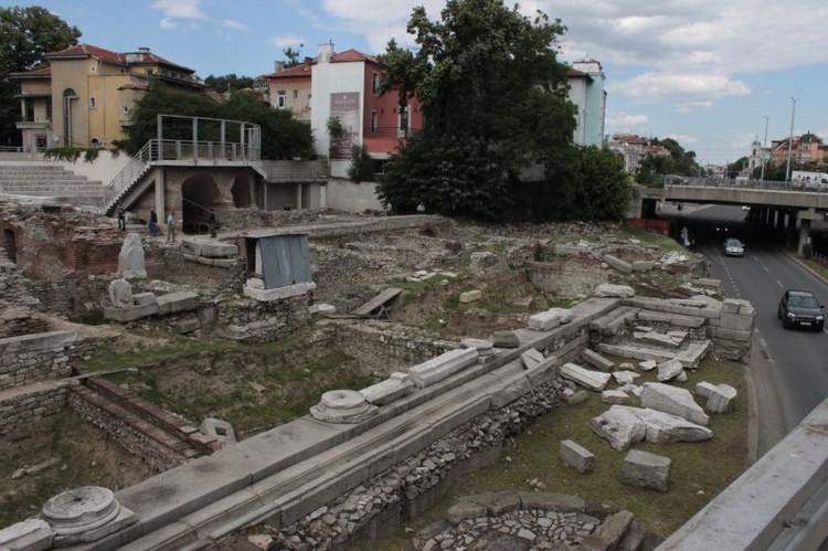 Раскопки в Пловдиве