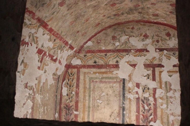 Росписи в крипте под собором Святой Софии