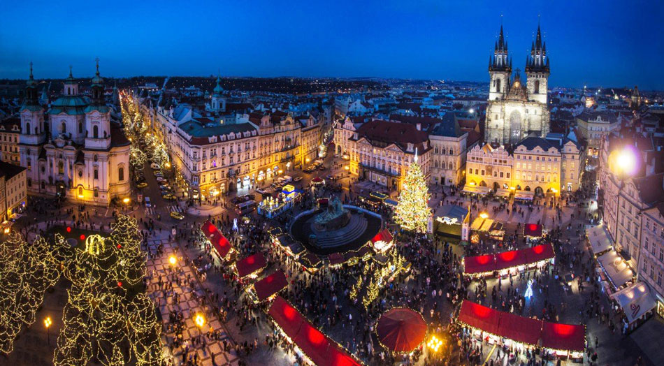 Прага названа самым популярным новогодним заграничным направлением среди россиян