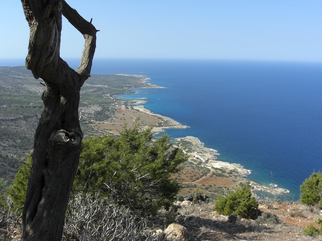 Два российских туриста погибли на Кипре, упав на машине с обрыва