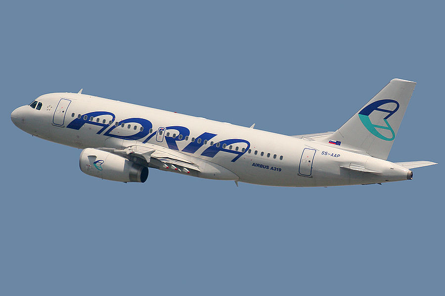 Авиакомпания Adria Airways объявила о банкротстве