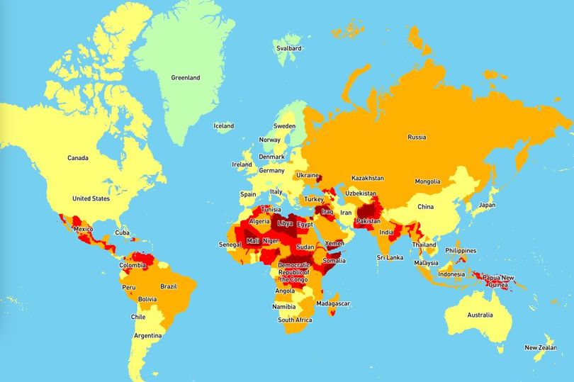 Составлен список самых опасных стран для путешествий в 2020 году