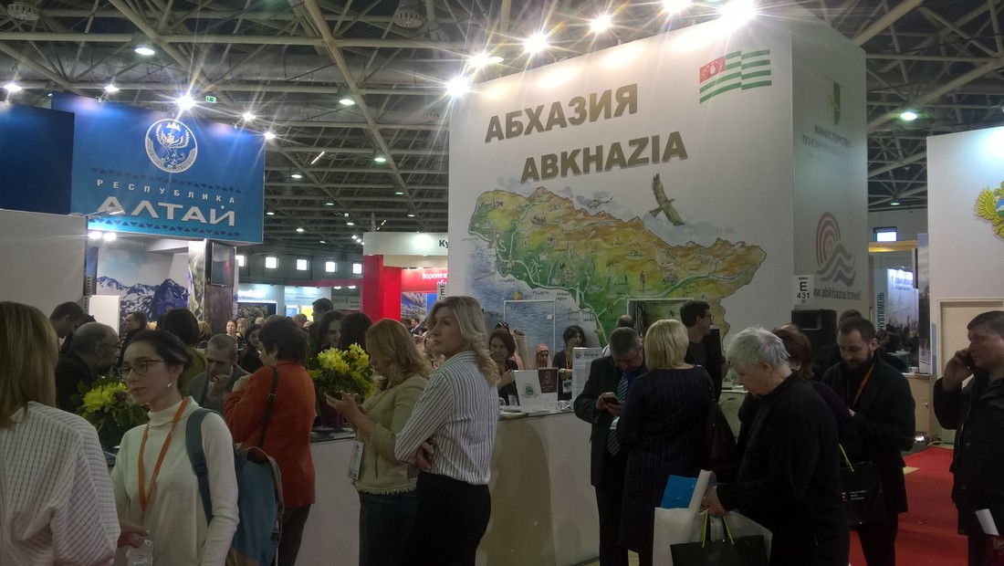 Стенд Абхазии на туристической выставке MITT-2019.