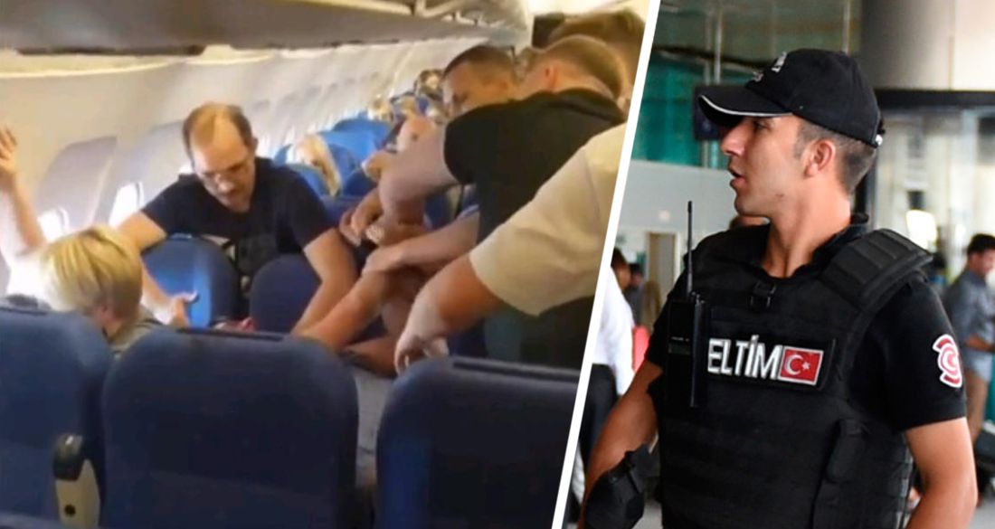 Отдых начался с турецкой кутузки: российский турист арестован в Турции за пьяный дебош в самолете