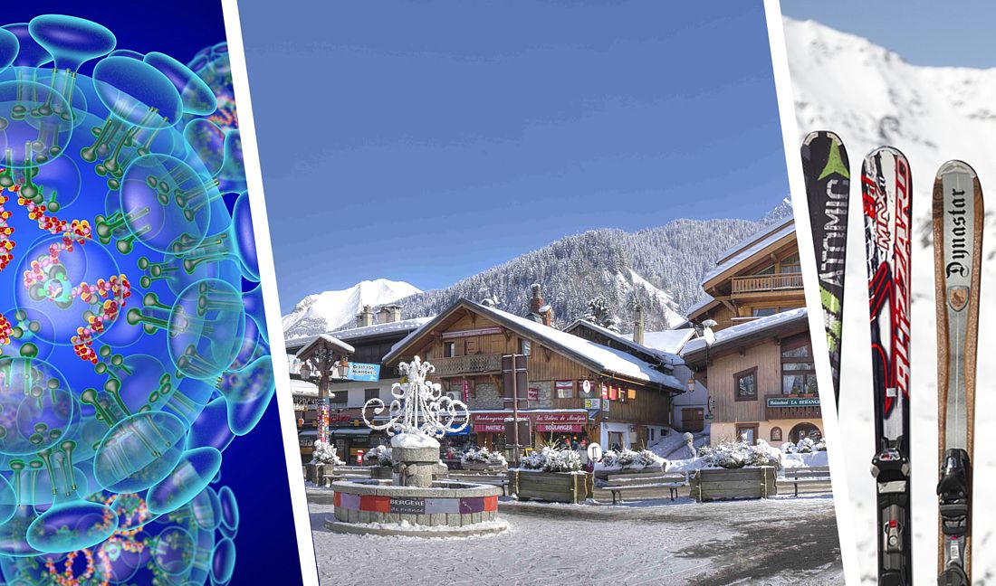 Четыреста туристов сбежали из карантина на горнолыжном курорте Швейцарии