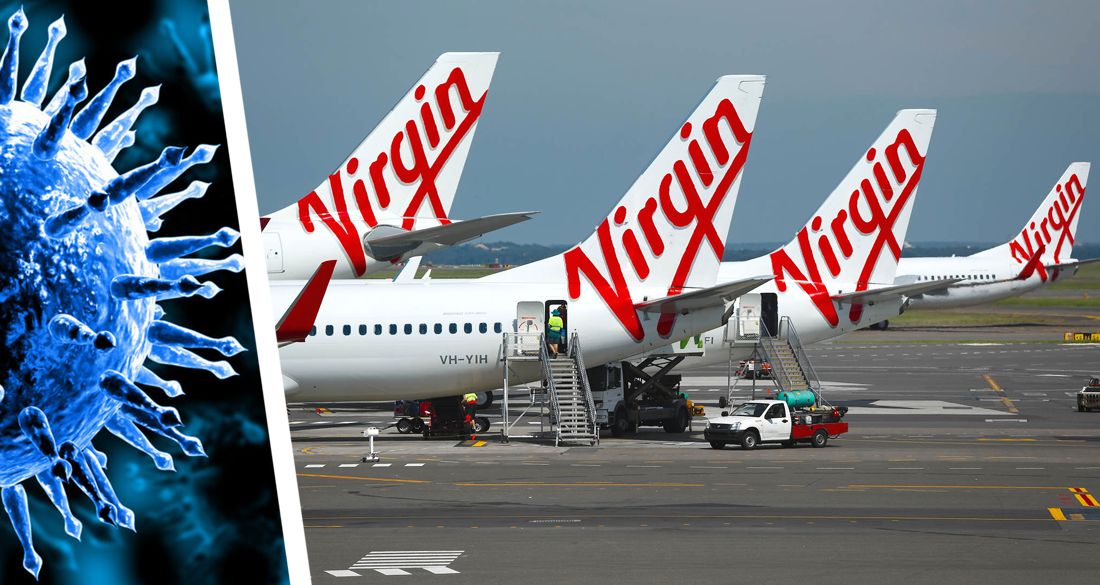 Коронавирус привел вторую по величине авиакомпанию Австралии к банкротству