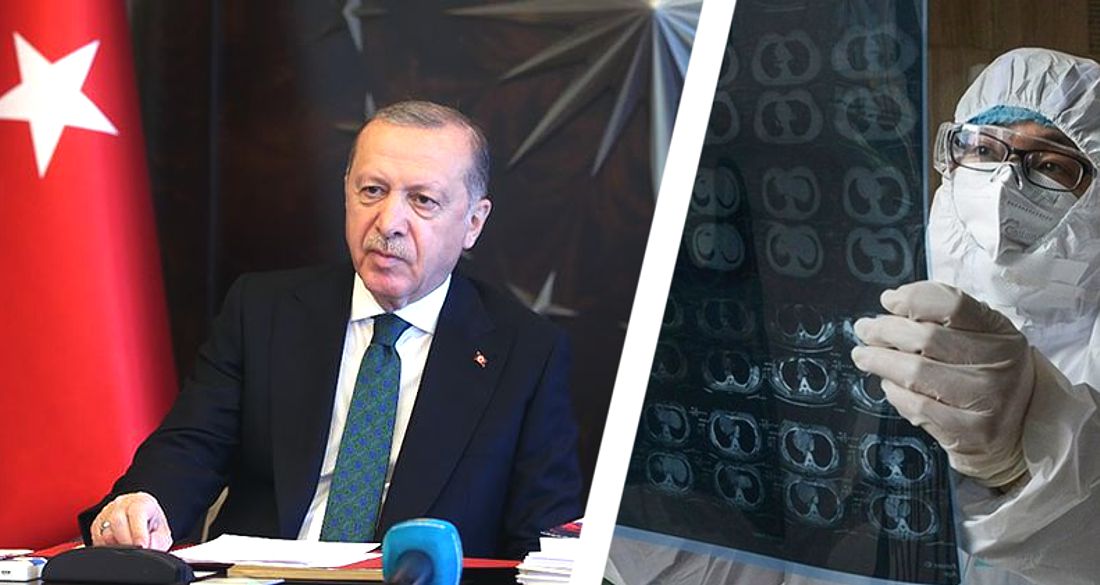 Эрдоган анонсировал поэтапное снятие карантина в будущем, но пока ввел в Турции новый комендантский час