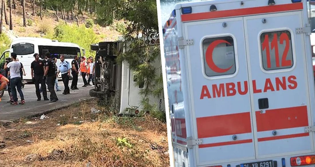 ДТП в Турции: российские туристы пострадали в аварии туристического автобуса