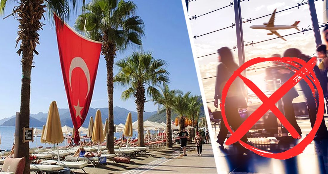 Из 13 городов России запретили рейсы в Турцию: туристы возмущены