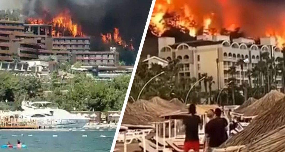 Сказали, что отель сгорел только наполовину: спасшихся российских туристов вернули и заселили обратно