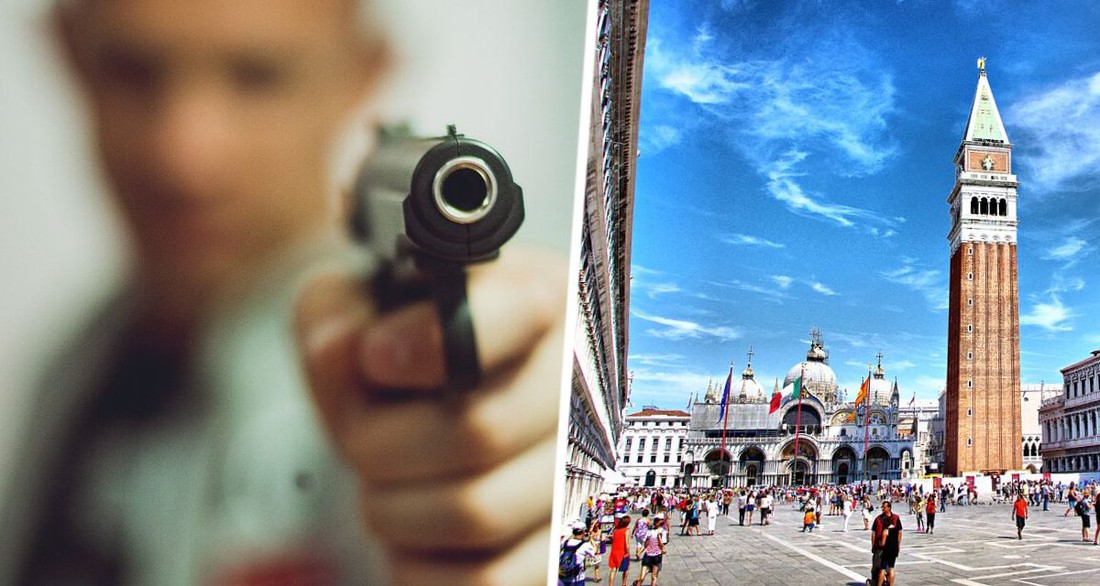 В популярном туристическом городе Европы путешественникам начали выдавать пистолеты