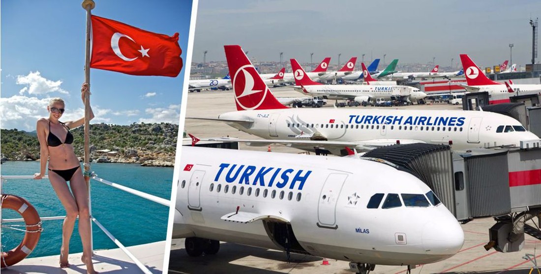 Россиянам рассказали об отличиях перелета до Анталии на «Аэрофлоте» и Turkish Airlines