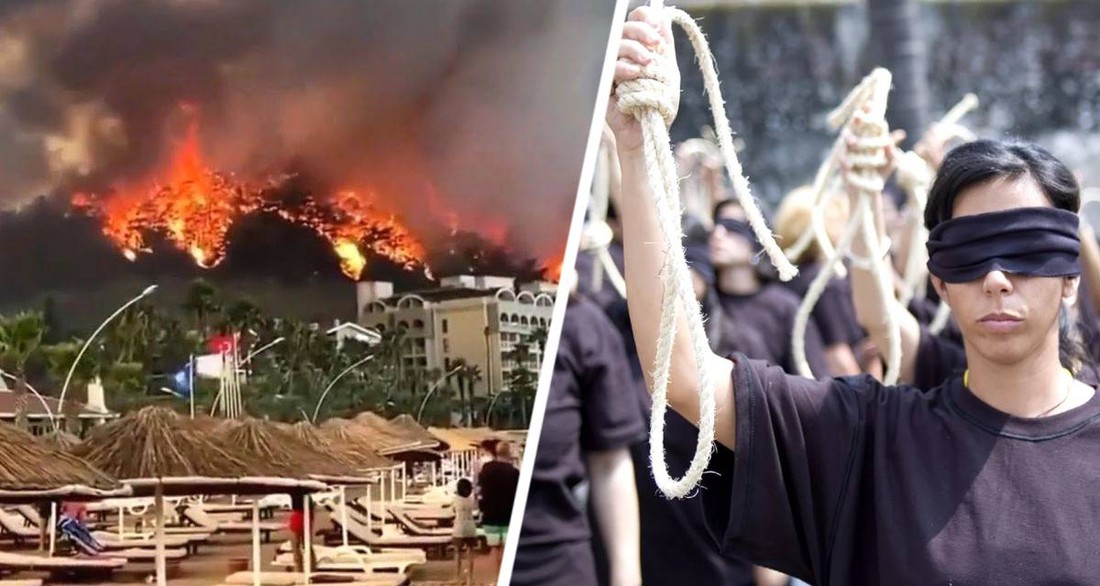 Пожары на курортах подтолкнули Турцию к введению смертной казни