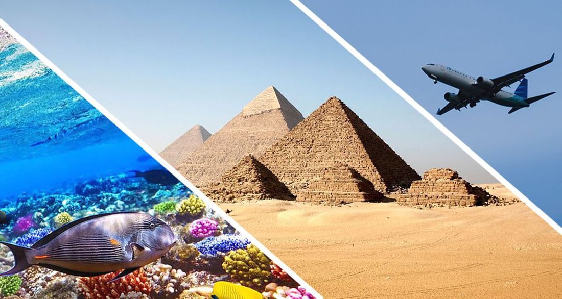 Дано сравнение туров в Египет с прямым и стыковочным рейсом