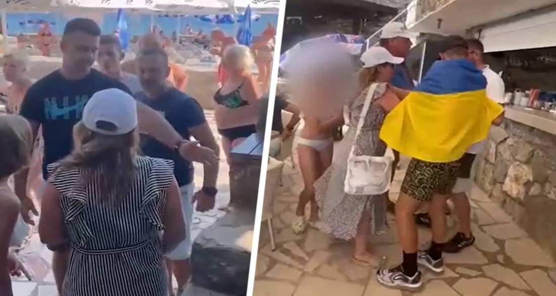В Европе начали выгонять украинских туристов с пляжей за национальный флаг