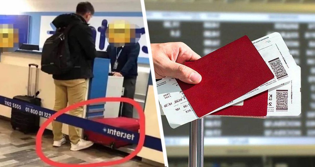 Турист показал ловкий трюк, как избежать платы за багаж в аэропорту