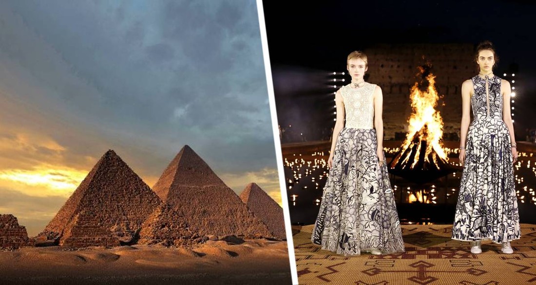 В Египте у пирамид Dior покажет туристам новую модную коллекцию: стали известны детали предстоящего шоу