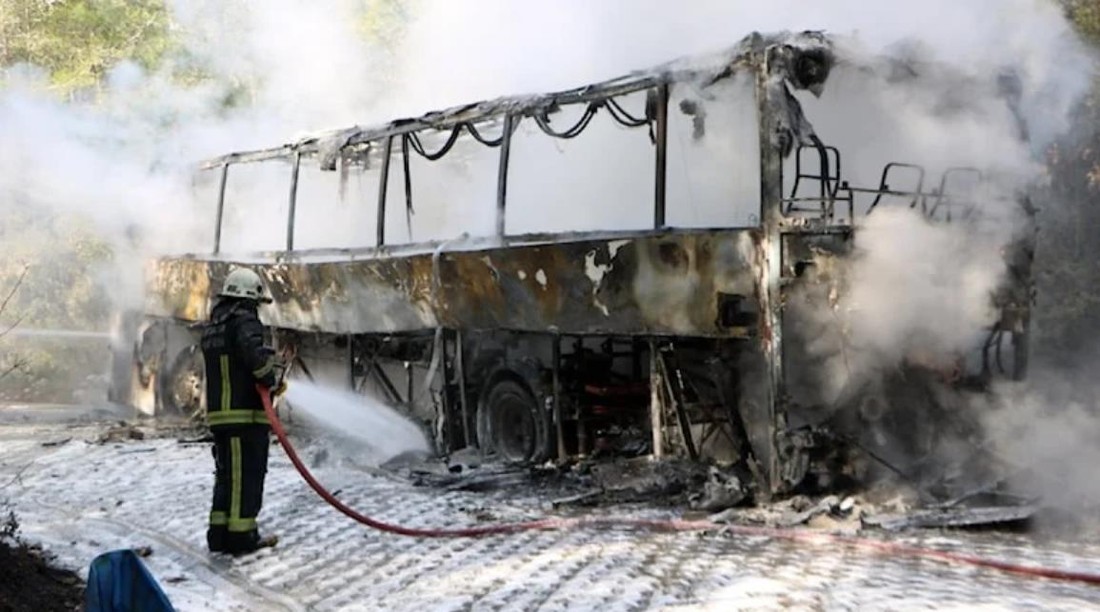 Экскурсия в Анталии закончилась ужасом: в Турции сгорел туристический автобус, перевозивший 25 туристов