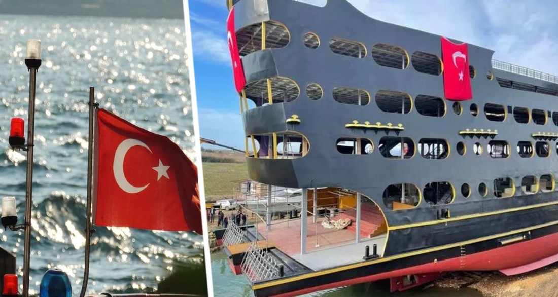 В Турции построили самую большую в мире туристическую лодку для экскурсий