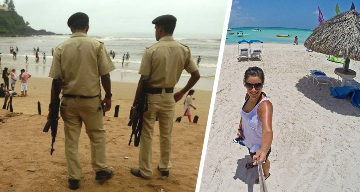 В Гоа запретили делать селфи на пляжах, обозначив зоны