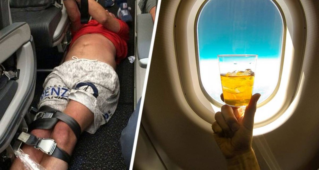Турист угодил под суд после того, как по дороге из Турции выпил полбутылки водки, схватил стюардессу и просил ее пристегнуть ему ремень
