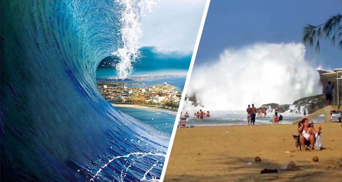 Люди испугались цунами, которое смоет курорты Средиземноморья и дойдет до Италии