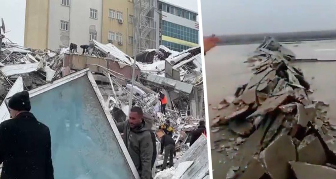 В результате землетрясения в Турции рухнуло 5 отелей, повреждены 3 аэропорта