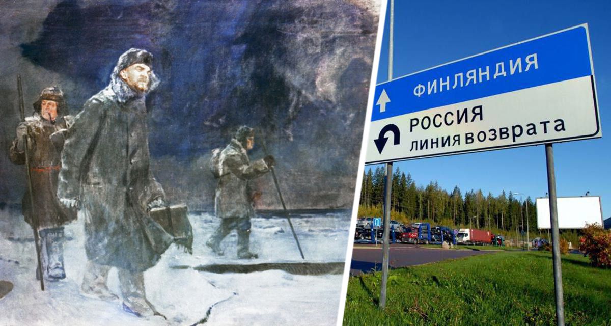Как Ленин: арестован российский турист, который шел из Финляндии в Россию по льду залива
