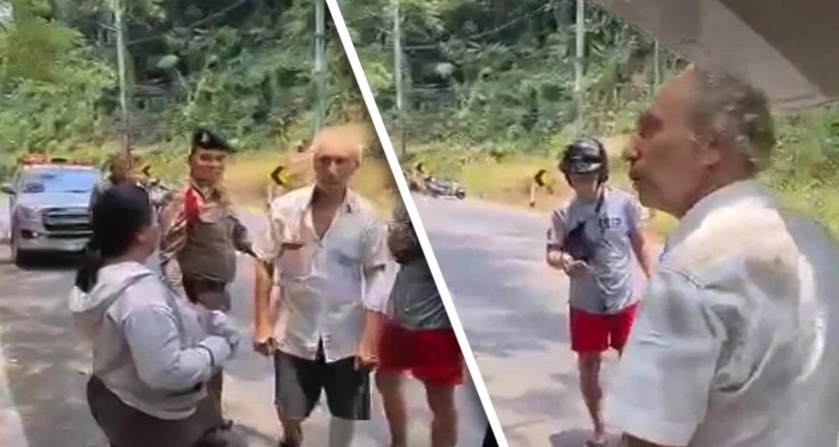 Российский турист столкнулся в Таиланде с человеком-ракетой