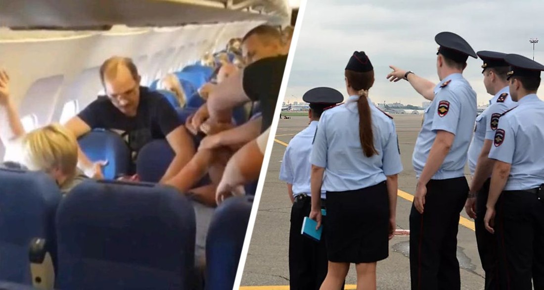 Российский турист на рейсе из Пхукета разделся и устроил дебош