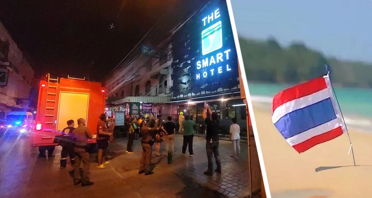 Турист поссорился с администрацией и поджег отель в Таиланде