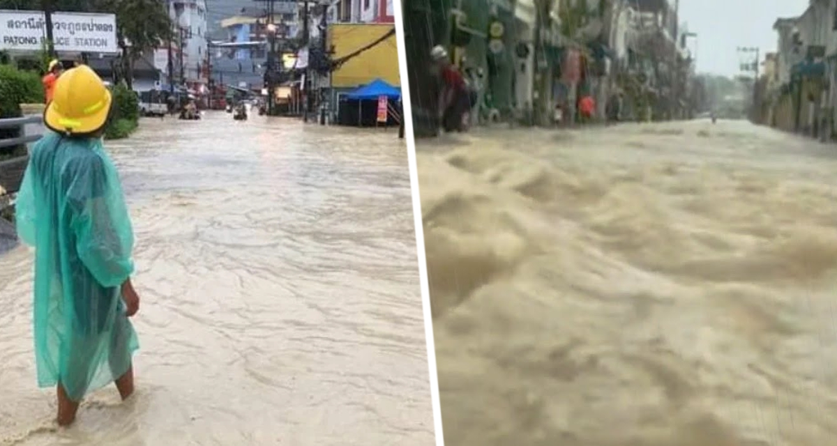 Пхукет подвергся страшному удару: остров затопило