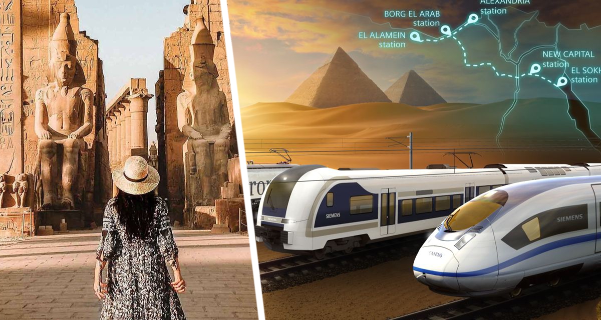 Из Хургады в Луксор запустят скоростной поезд, доставляющий туристов на экскурсии всего за 1 час
