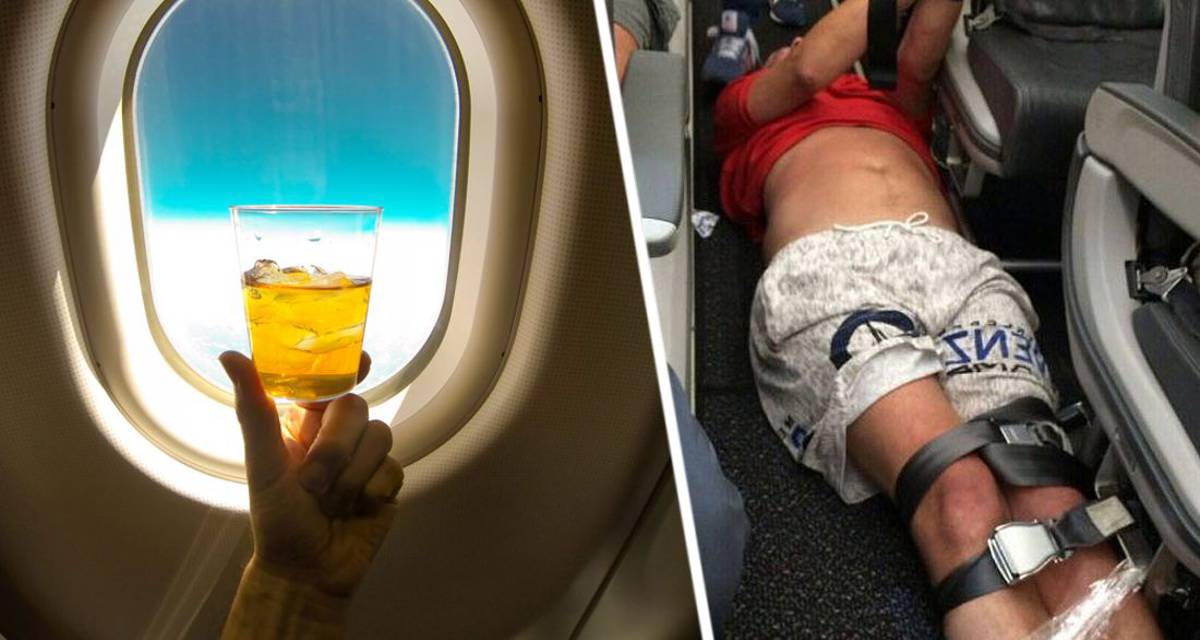 На рейсе в Турцию пьяная российская туристка устроила дебош: полиция скрутила пассажирку