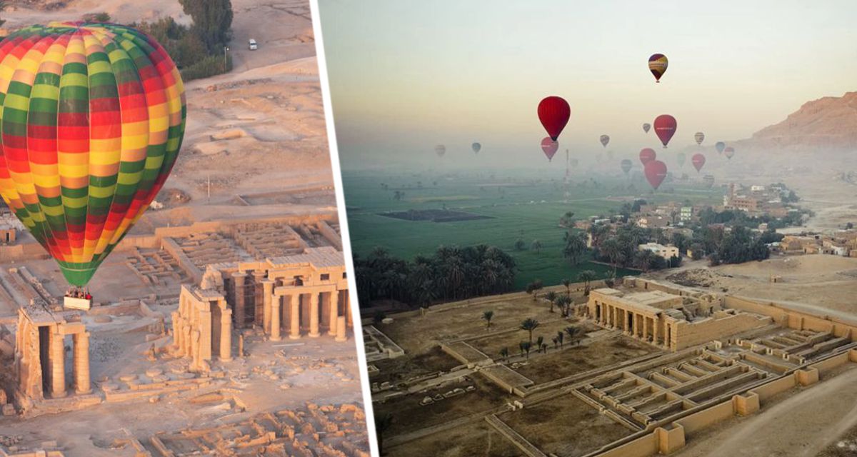 Российские туристы в Египте полетели на шарах